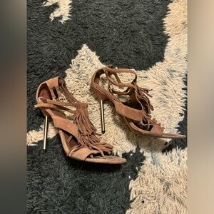 B Brian Atwood tassel heels